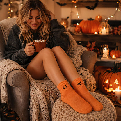 Breathable Halloween Crew Socks