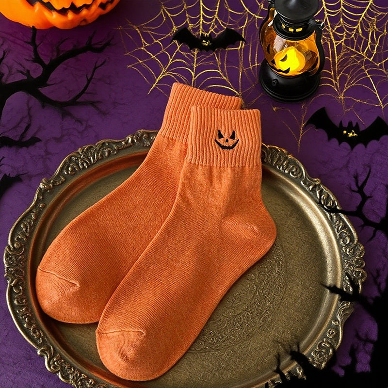 Breathable Halloween Crew Socks