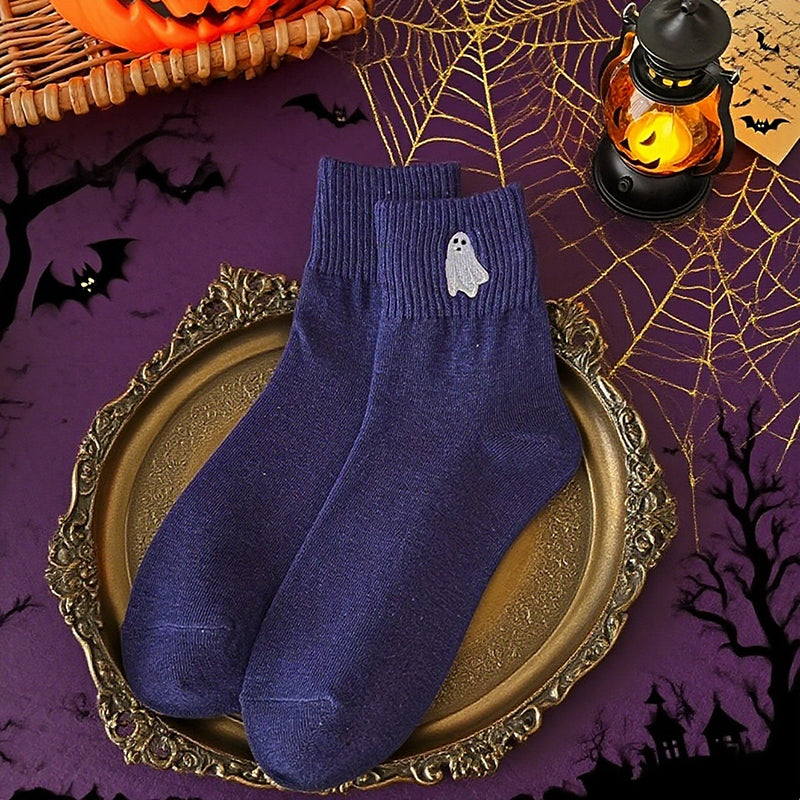 Breathable Halloween Crew Socks