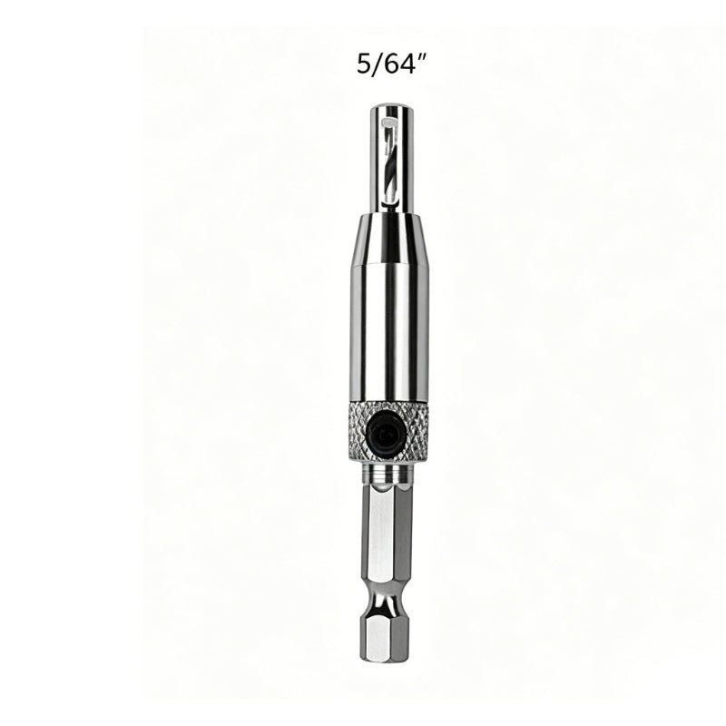Self-Centering Hinge Drill Bit Set