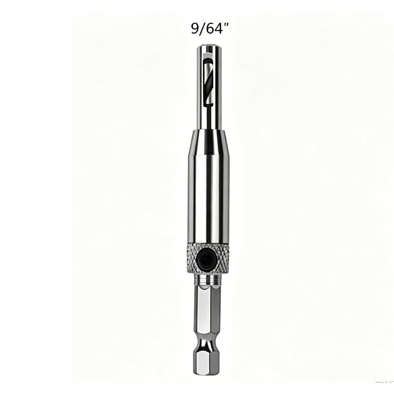 Self-Centering Hinge Drill Bit Set