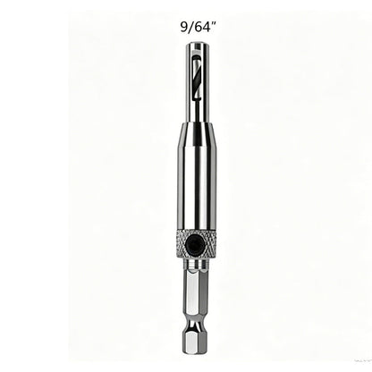 Self-Centering Hinge Drill Bit Set