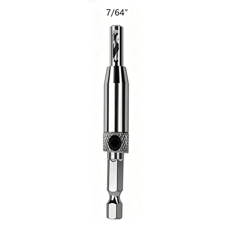 Self-Centering Hinge Drill Bit Set