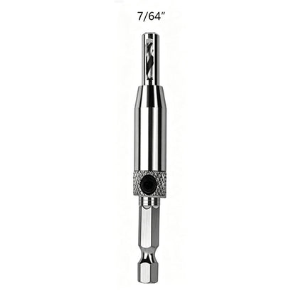 Self-Centering Hinge Drill Bit Set