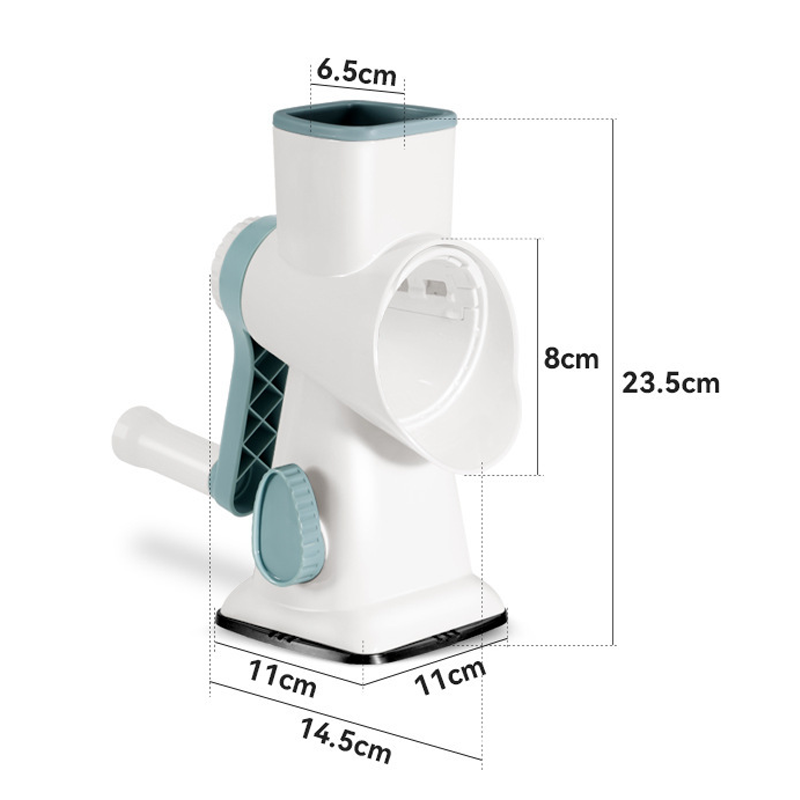 Hand Crank Ice Shaver with Suction Base