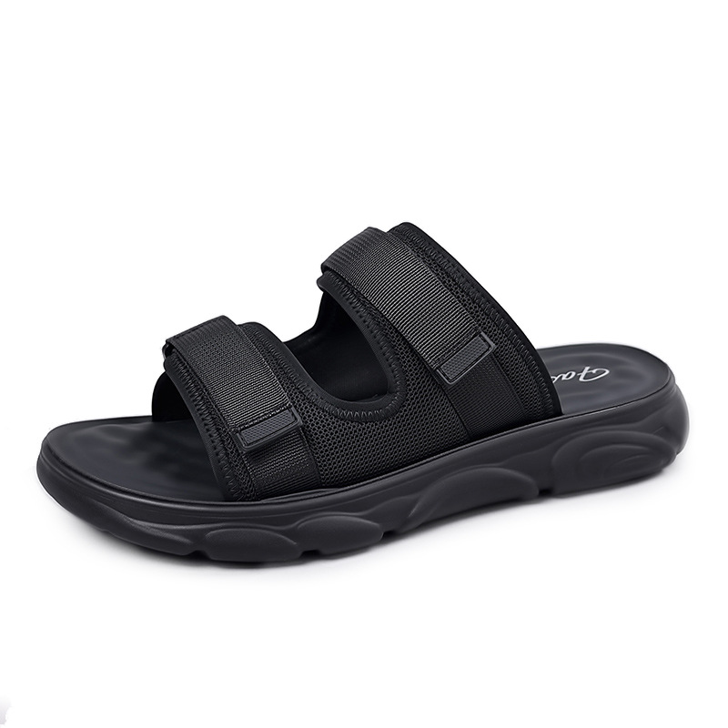 Men's Adjustable Dual-Strap Slide Sandals