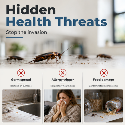 ⏳Limited-time 50% off⏰Reusable Cockroach Bait Station🛡️