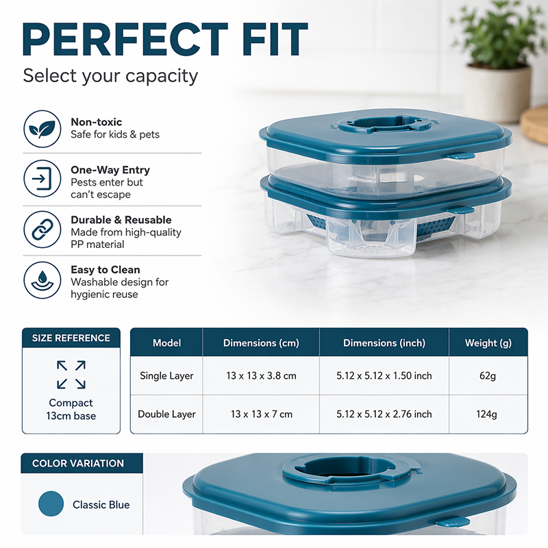 ⏳Limited-time 50% off⏰Reusable Cockroach Bait Station🛡️
