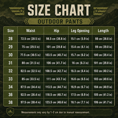Men's Outdoor Straight Leg Cargo Pants