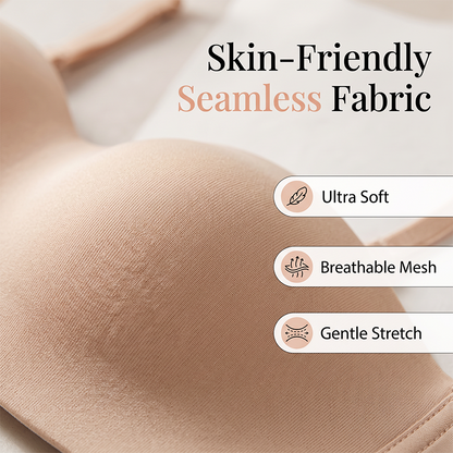 Women's Invisible Push-Up Bandeau Bra 🤍 Stay Up, Stay Hidden – Your Best-Kept Secret Under Every Outfit ✨