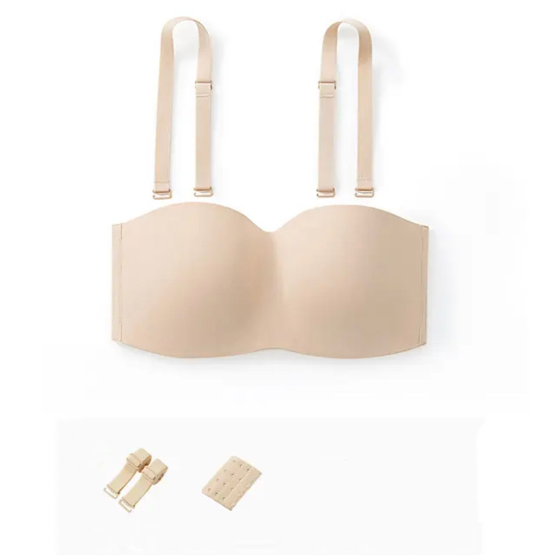 Women's Invisible Push-Up Bandeau Bra 🤍 Stay Up, Stay Hidden – Your Best-Kept Secret Under Every Outfit ✨