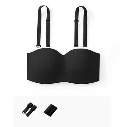 Women's Invisible Push-Up Bandeau Bra 🤍 Stay Up, Stay Hidden – Your Best-Kept Secret Under Every Outfit ✨
