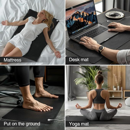 Anti-Slip Grounding Mat for Bed Earthing