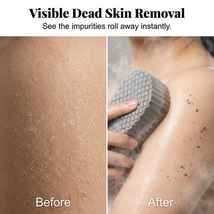 Dual-Sided Exfoliating Bath Sponge