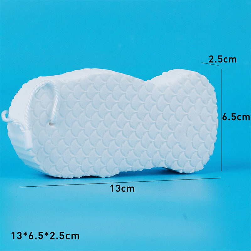 Dual-Sided Exfoliating Bath Sponge
