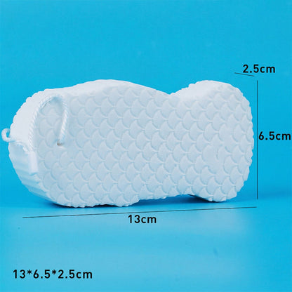 Dual-Sided Exfoliating Bath Sponge