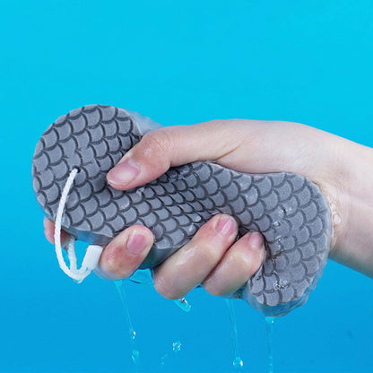 Dual-Sided Exfoliating Bath Sponge
