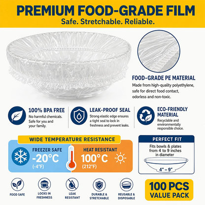 Disposable Stretch Bowl Covers