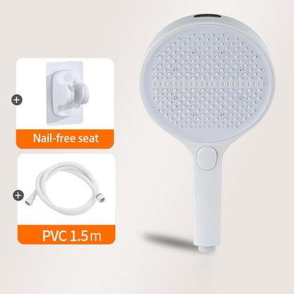 Premium Adjustable High-Pressure Shower Head Set