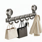 Suction Cup Over Door Hook Rack