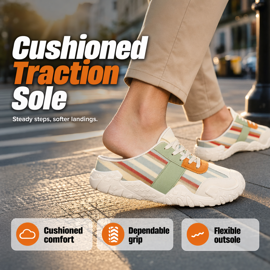 📢📢50% OFF !!⏰Men's Breathable Slip-On Mules
