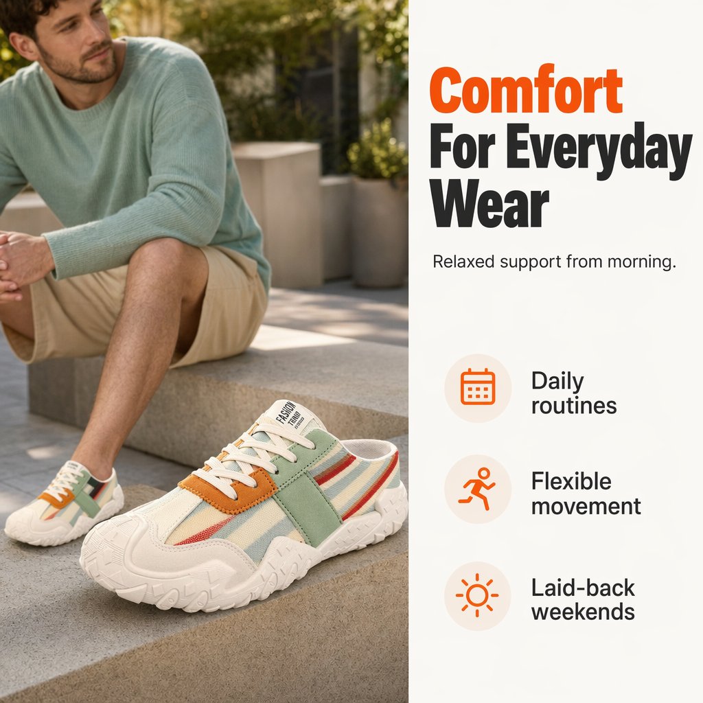 📢📢50% OFF !!⏰Men's Breathable Slip-On Mules