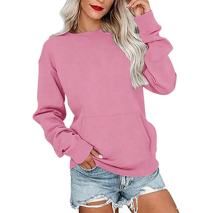 Women's Casual Oversized Crewneck Sweatshirt 👕 Cosy, Roomie & Made for Laid-Back Days ✨