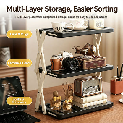 Multi-Layer Space-Saving Kitchen Prep Dish Storage