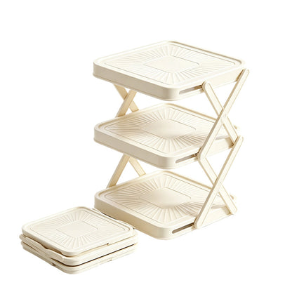Multi-Layer Space-Saving Kitchen Prep Dish Storage