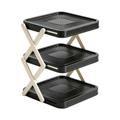 Multi-Layer Space-Saving Kitchen Prep Dish Storage
