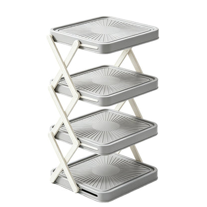 Multi-Layer Space-Saving Kitchen Prep Dish Storage