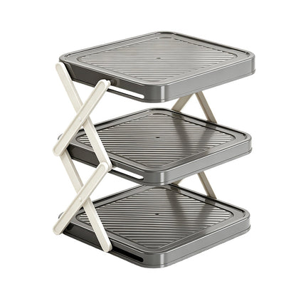 Multi-Layer Space-Saving Kitchen Prep Dish Storage