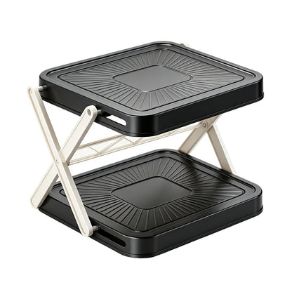 Multi-Layer Space-Saving Kitchen Prep Dish Storage
