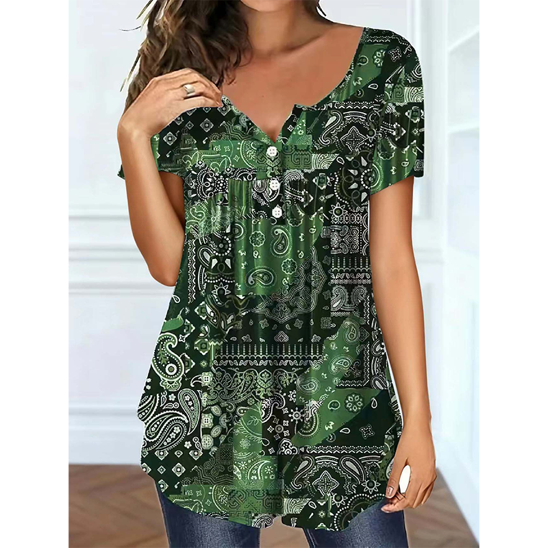 🌸😌 LIMITED TIME 50% OFF! 👚Women's Casual V-Neck Top – Soft fabric & relaxed fit – Easy style for every day.