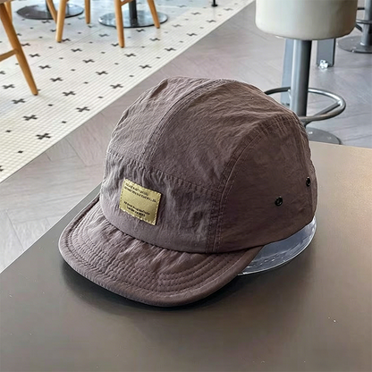 🔥 Pro-Favorite Short Brim Soft Top Baseball Cap – Cotton Blend – Breathable 🧢