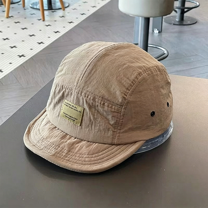 🔥 Pro-Favorite Short Brim Soft Top Baseball Cap – Cotton Blend – Breathable 🧢