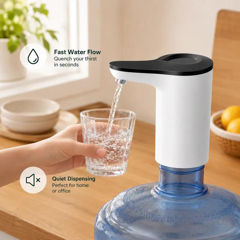 🎉 2026 Sale — Over 36,900 Sold 💧 Electric Water Dispenser Pump – Household Gadget 🚰