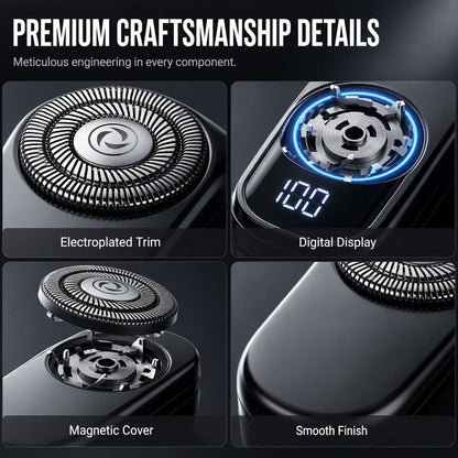 Mini Pocket Razor Rechargeable Magnetic Shaver