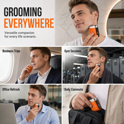 Mini Pocket Razor Rechargeable Magnetic Shaver