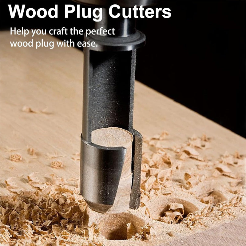  8PCS Wood Plug Cutter Drill Bit Set
