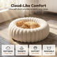 🎉 2026 Sale — Over 35,700 Sold 🐾 Round Calming Pet Bed – Cat & Dog Sleeping Mat ☁️
