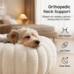 🎉 2026 Sale — Over 35,700 Sold 🐾 Round Calming Pet Bed – Cat & Dog Sleeping Mat ☁️