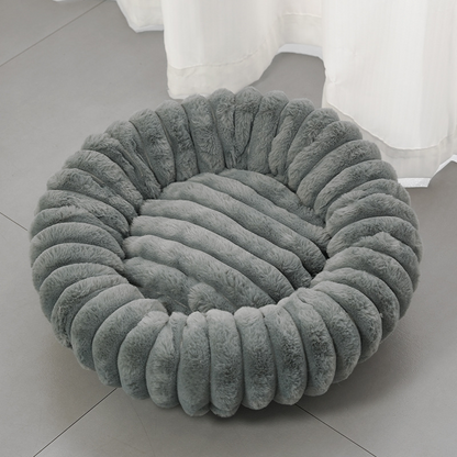 🎉 2026 Sale — Over 35,700 Sold 🐾 Round Calming Pet Bed – Cat & Dog Sleeping Mat ☁️