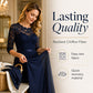 Women's Elegant Lace Bodice Maxi Dress