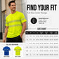Men's High Visibility Reflective Safety Work Top