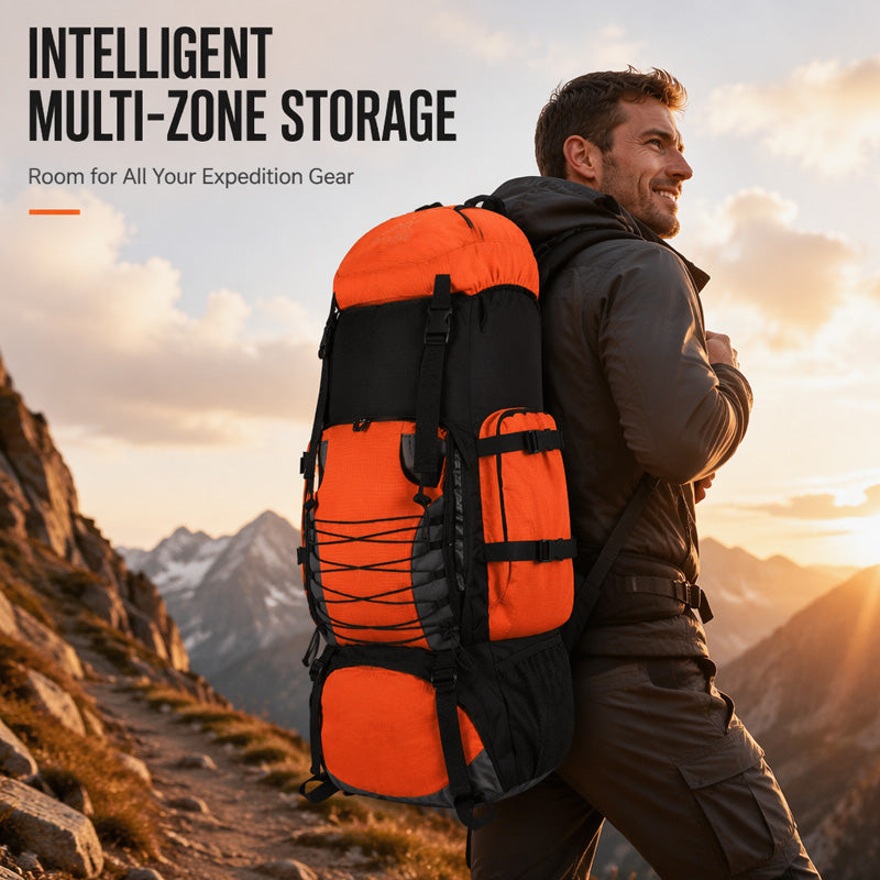 Large Capacity Outdoor Hiking Backpack