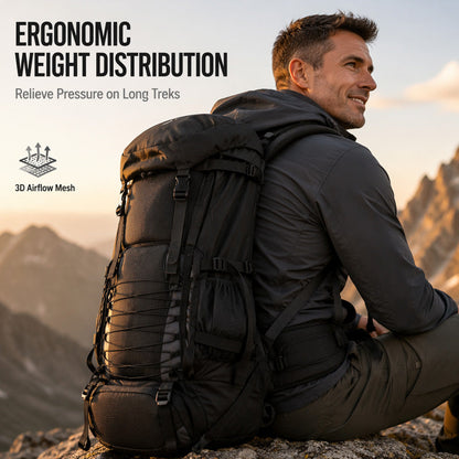 Large Capacity Outdoor Hiking Backpack