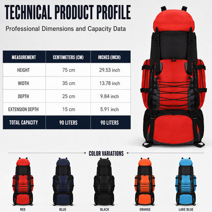 Large Capacity Outdoor Hiking Backpack