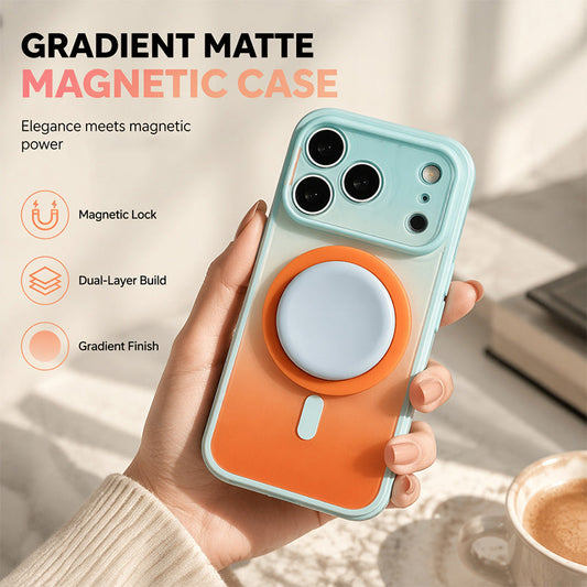 📢📢50% OFF !! ⏰Magnetic Gradient Phone Case with Built-in Stand