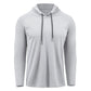 Men's Breathable Long-Sleeve Hooded T-Shirt